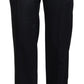 Dolce & Gabbana Elegant Black Cotton Pants