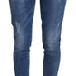 Dolce & Gabbana Chic Blue Denim Pants - Italian Elegance