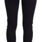 Dolce & Gabbana Elegant Black Denim Pants - Slim Fit Luxury