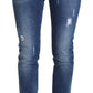 Dolce & Gabbana Chic Distressed Denim Jeans