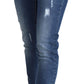 Dolce & Gabbana Chic Distressed Denim Jeans