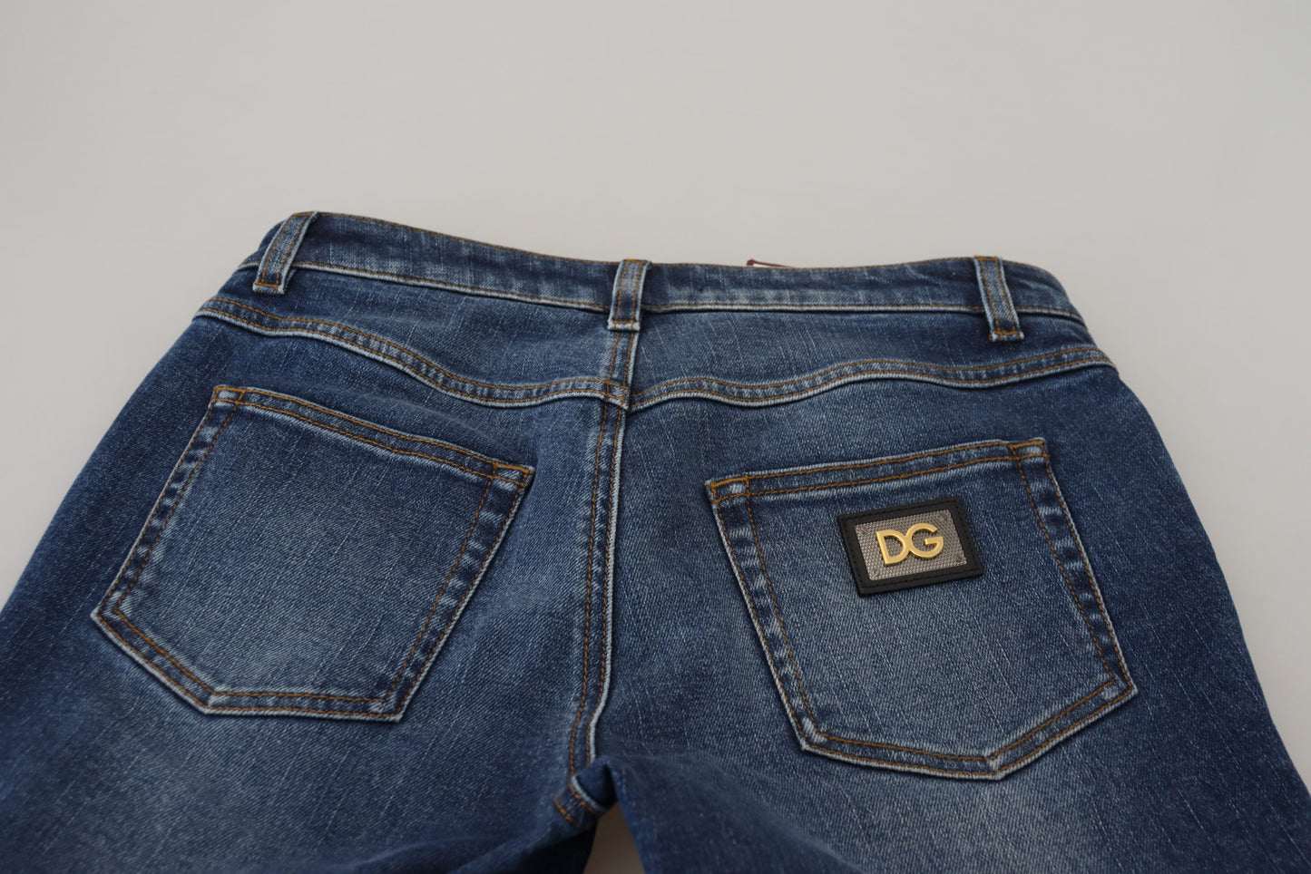 Dolce & Gabbana Chic Distressed Denim Jeans