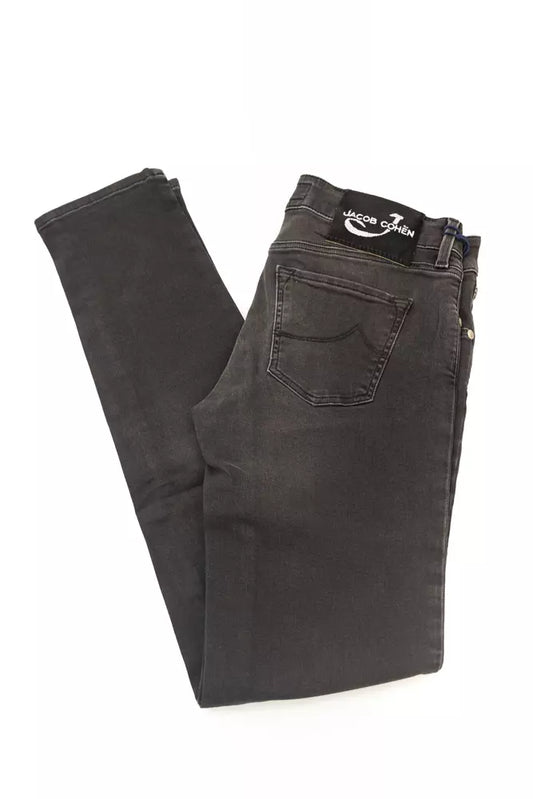 Jacob Cohen Black Cotton Women Jeans