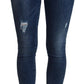 Dolce & Gabbana Elegant Blue Denim Pants - Elevate Your Style