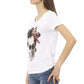 Trussardi Action White Cotton Women Top