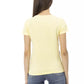 Trussardi Action Yellow Cotton Women Top