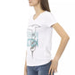 Trussardi Action White Cotton Women Top