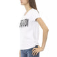 Trussardi Action White Cotton Women T-Shirt