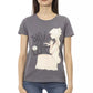 Trussardi Action Gray Cotton Women Top