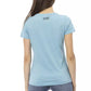 Trussardi Action Light Blue Cotton Women Top