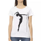 Trussardi Action White Cotton Women Top