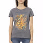 Trussardi Action Gray Cotton Women Top