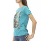 Trussardi Action Light Blue Cotton Women Top