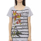 Trussardi Action Gray Cotton Women Top