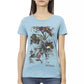 Trussardi Action Light Blue Cotton Women Top