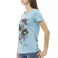 Trussardi Action Light Blue Cotton Women Top