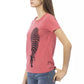 Trussardi Action Multicolor Cotton Women T-Shirt