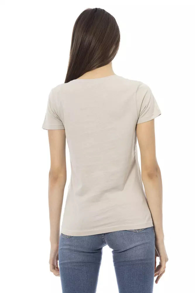 Trussardi Action Beige Cotton Women Top