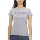 Trussardi Action Gray Cotton Women Top