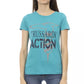 Trussardi Action Light Blue Cotton Women Top