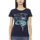 Trussardi Action Blue Cotton Women Top