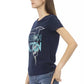 Trussardi Action Blue Cotton Women Top