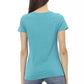 Trussardi Action Light Blue Cotton Women Top