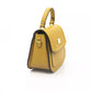 Baldinini Trend Yellow Leather Women Handbag