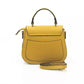 Baldinini Trend Yellow Leather Women Handbag