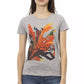 Trussardi Action Gray Cotton Women Top