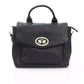 La Martina Black Leather Women Crossbody Bag