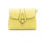 Baldinini Trend Yellow Leather Women Crossbody