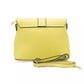 Baldinini Trend Yellow Leather Women Crossbody