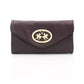 La Martina Black Leather Women Wallet