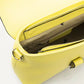 Baldinini Trend Yellow Leather Women Crossbody