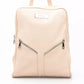 Baldinini Trend Pink Leather Women Backpack