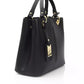 Baldinini Trend Black Cow Leather Women Handbag