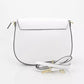 Baldinini Trend White Leather Women Crossbody Bag