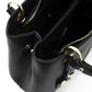 Baldinini Trend Black Cow Leather Women Handbag