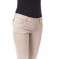 BYBLOS Beige Cotton Women Pant