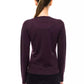 Montana Blu Purple Wool Women Sweater