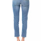 Ungaro Fever Light Blue Cotton Women Jeans