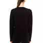 Ungaro Fever Black Wool Women Cardigan