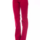 Ungaro Fever Red Cotton Women Pants