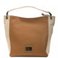 Pompei Donatella Brown Leather Women Shoulder Bag