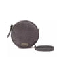 Pompei Donatella Gray Leather Women Crossbody Bag