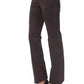 Ungaro Fever Brown Cotton Women Pants