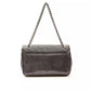 Pompei Donatella Gray Leather Women Crossbody Bag