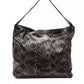 Pompei Donatella Gray Leather Women Shoulder Bag