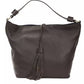 Pompei Donatella Brown Leather Women Shoulder Bag